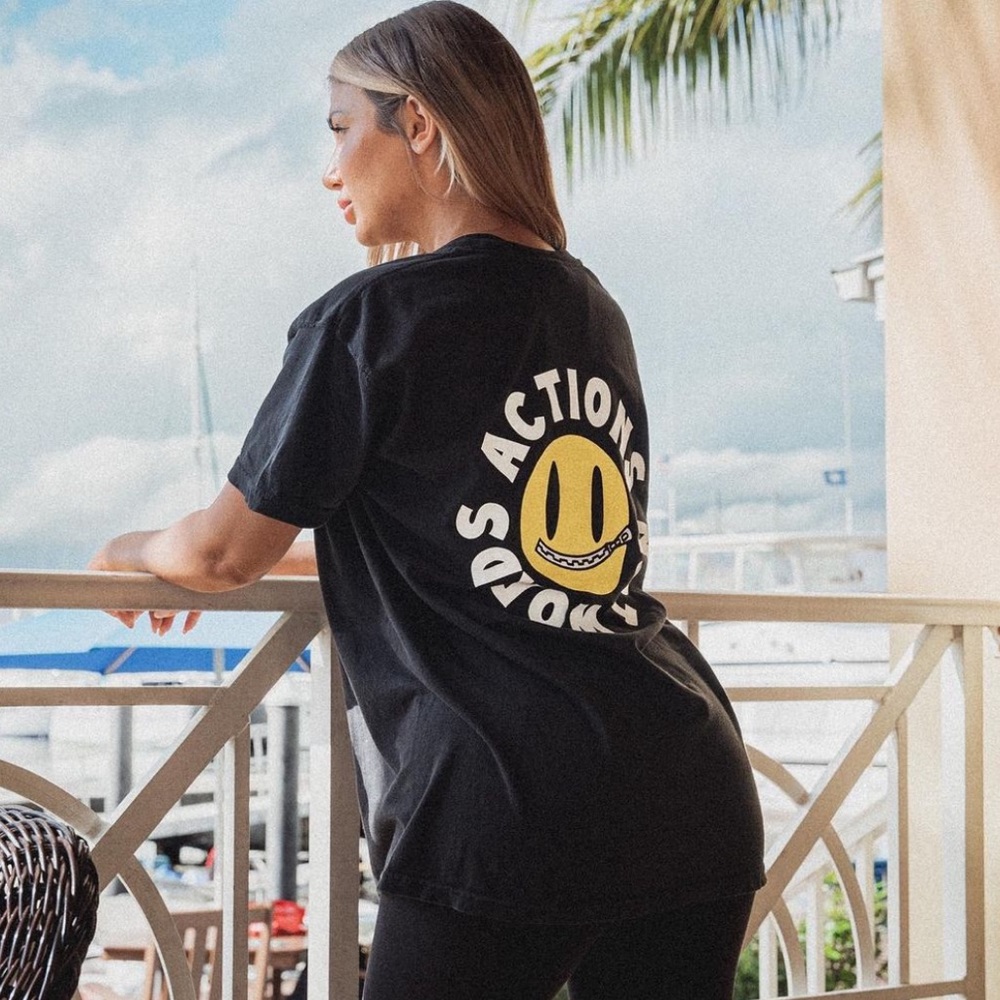 CBUM ACTIONS NOT WORDS T-SHIRT